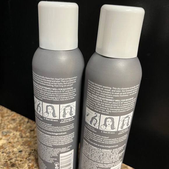 New Living Proof Perfect Hair Day dry shampoo set of two full size - Picture 2 of 2
